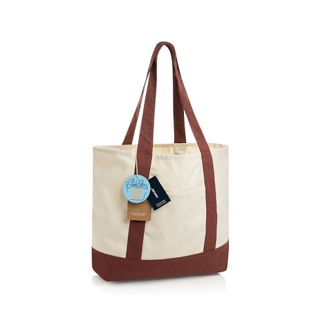  Sac cabas 350gsm en coton recyclé AWARE™ SHOP LOCAL