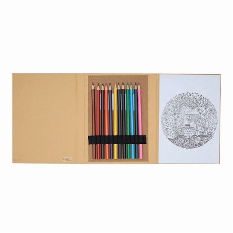  COLOURFUL BOOK - Set de coloriage