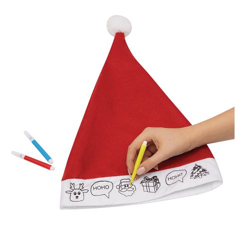  COLOURFUL HAT - Bonnet de noël en feutre