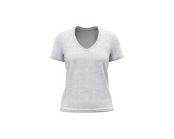 T-shirt BIO150 col V femme