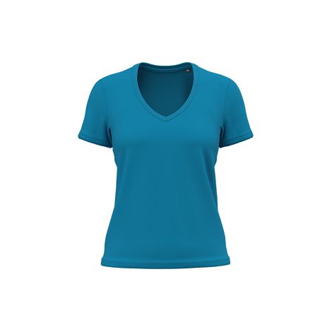  T-shirt BIO150 col V femme