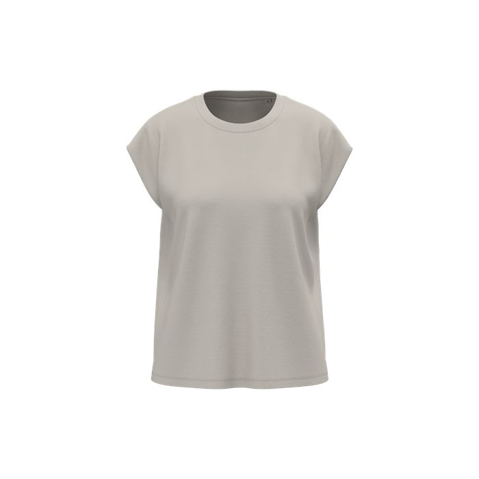  T-shirt écoresponsable sans manches à épaulettes femme