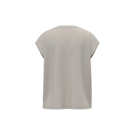  T-shirt écoresponsable sans manches à épaulettes femme