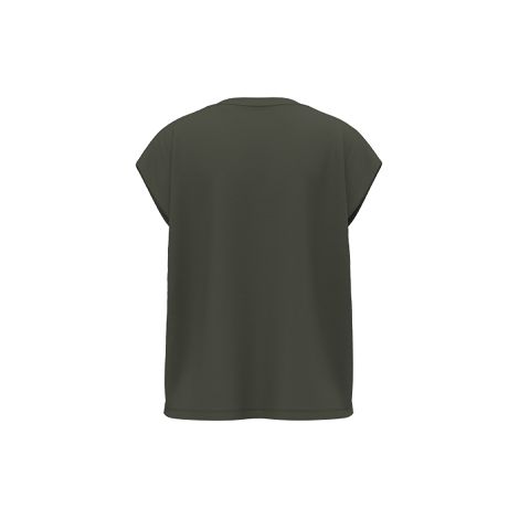  T-shirt écoresponsable sans manches à épaulettes femme