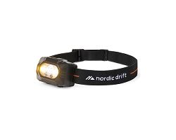 Lampe frontale à double batterie Nordic Drift Everest