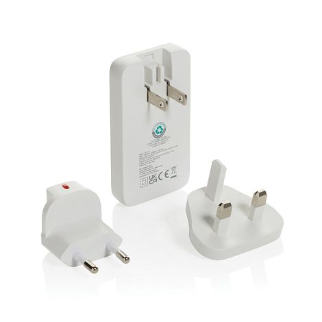  Chargeur plat 65W GAN avec connecteurs universels  Fluxo RCS