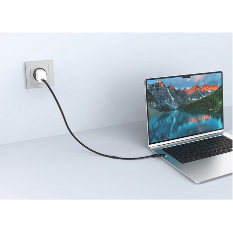  Câble de recharge rapide 60W 2-en-1 Arc RCS
