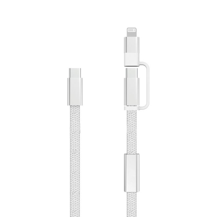  Câble de recharge rapide 60W 2-en-1 Arc RCS