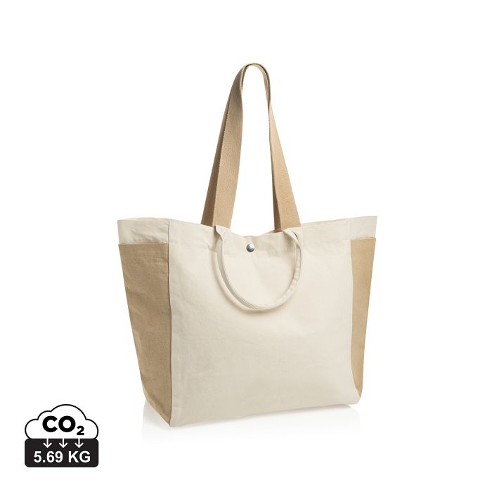  Sac shopping en toile recyclée 400 g/m² BEAU AWARE™