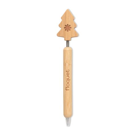  Stylo à bille sapin en bambou