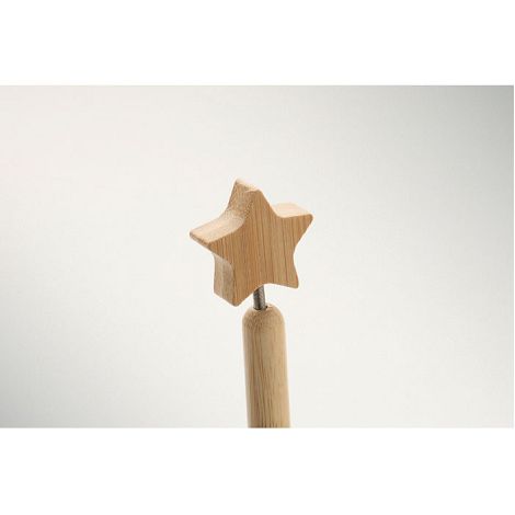  Stylo à bille étoile en bambou