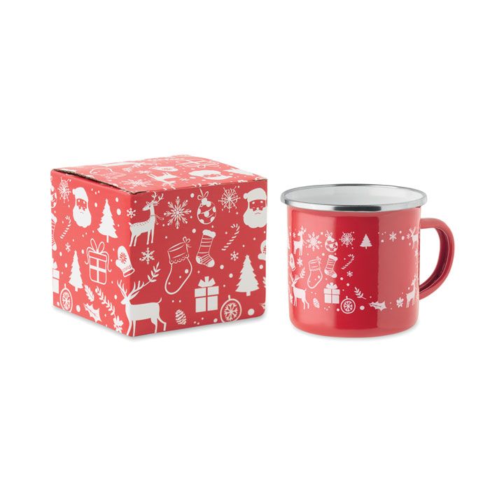  Mug de Noël en émail 300ml