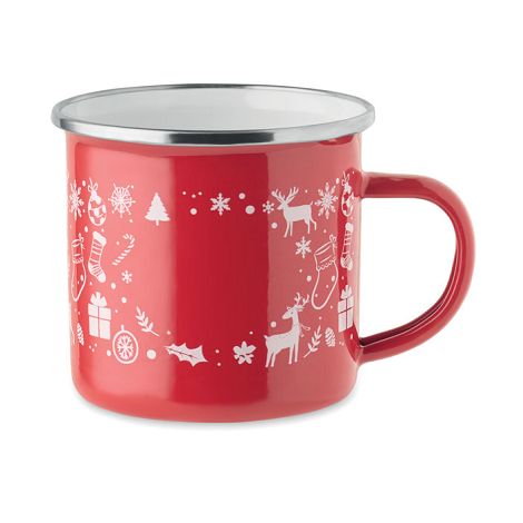  Mug de Noël en émail 300ml