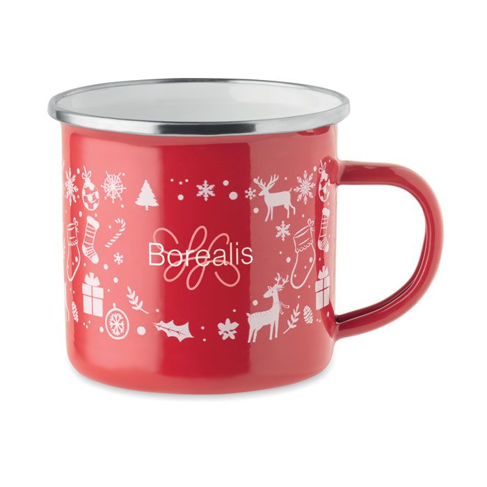  Mug de Noël en émail 300ml