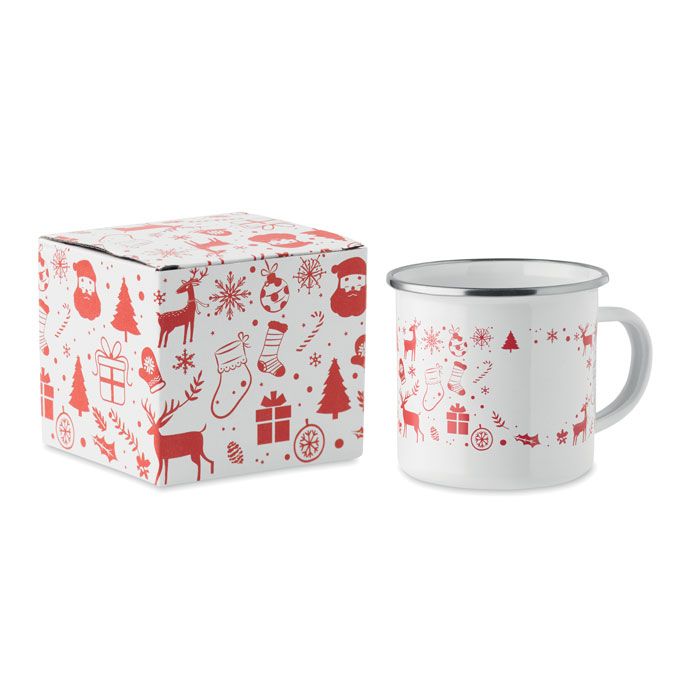  Mug de Noël en émail 300ml