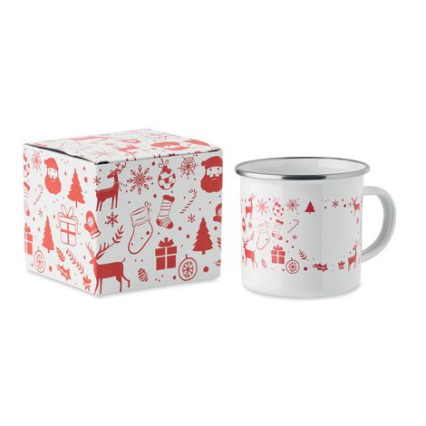  Mug de Noël en émail 300ml