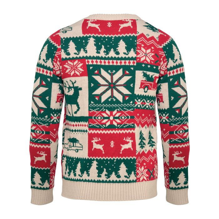  Pull de Noël tricoté S-M