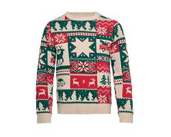 Pull de Noël tricoté L-XL