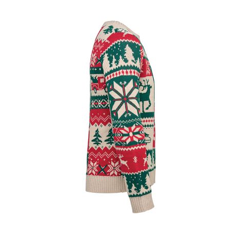  Pull de Noël tricoté L-XL