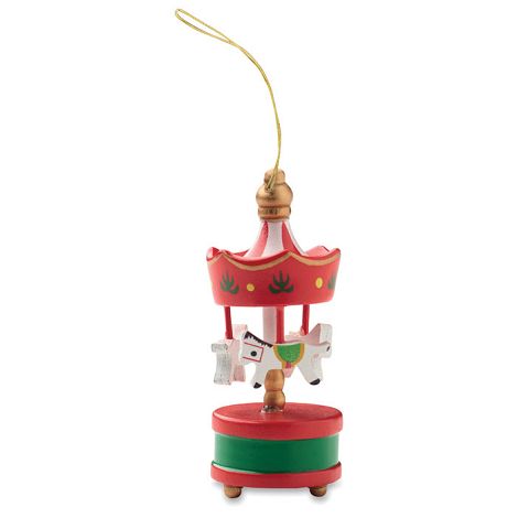  Carrousel en bois décoratif
