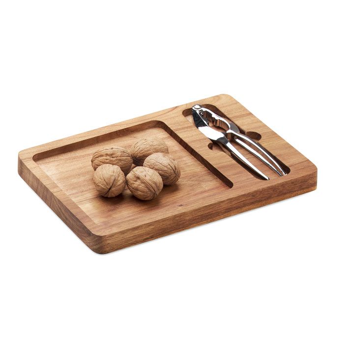  Set de casse-noix en acacia