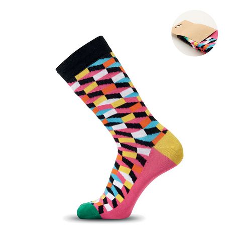  Chaussettes motifs amusants M