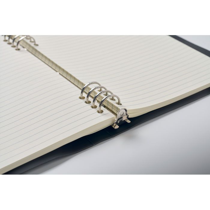  Cahier A5 rechargeable en PU