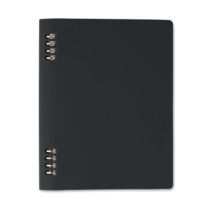  Cahier A5 rechargeable en PU