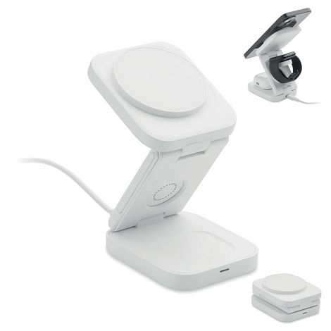  Station de charge pliable 3en1