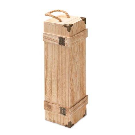  Coffret à vin en paulownia