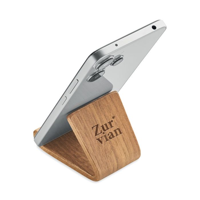  Support de téléphone en bois de no