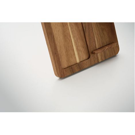  Cadre acacia et chargeur 15W