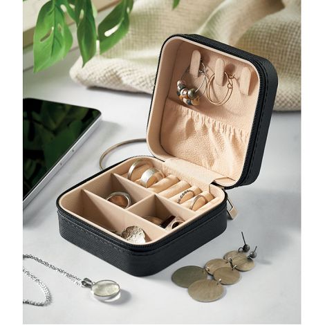  Boîte à bijoux de voyage en PU