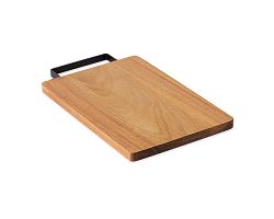Planche en acacia avec poignée en