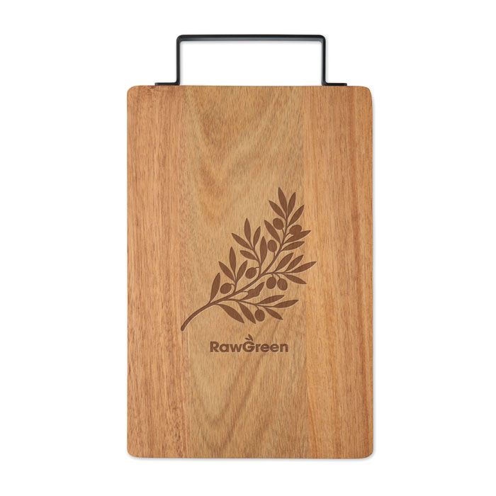  Planche en acacia avec poignée en