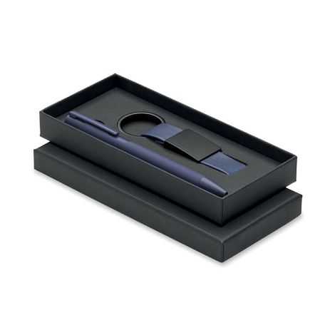  Set stylo à bille et porte-clés en