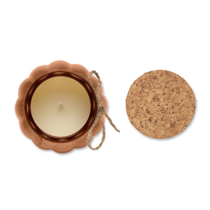  Bougie vanille cire végétale