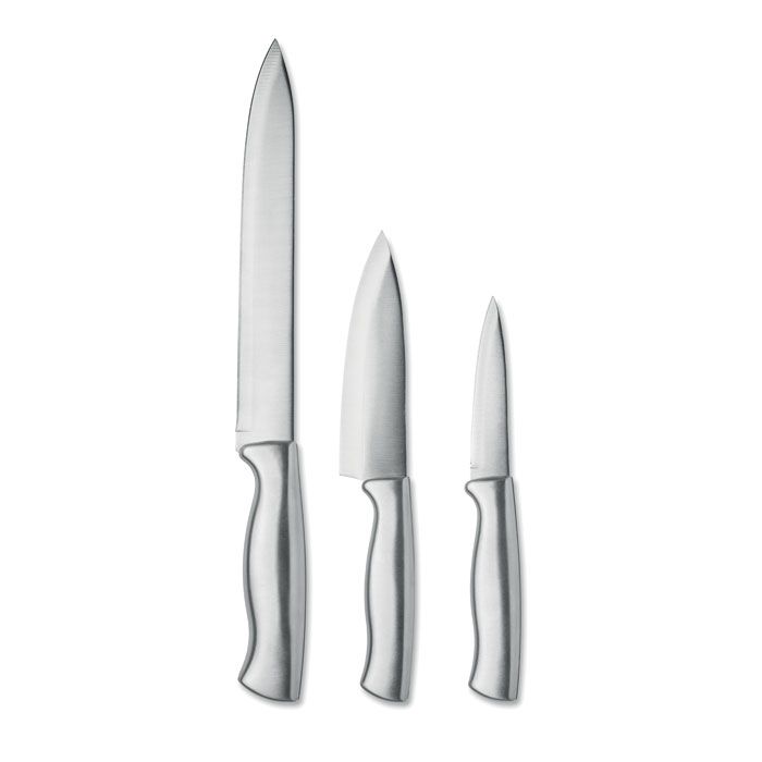  Set de couteaux en acier inox