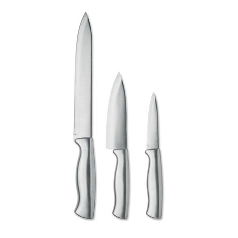  Set de couteaux en acier inox