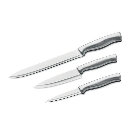  Set de couteaux en acier inox