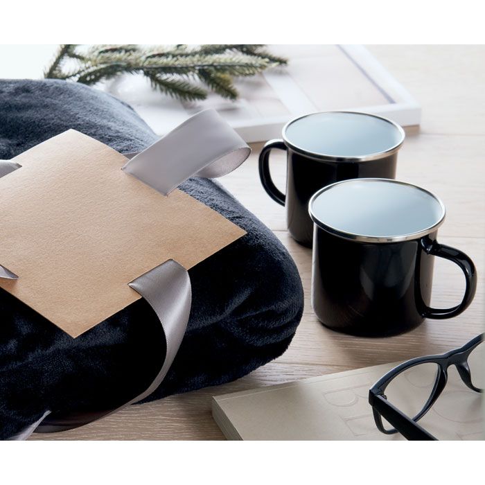  Ensemble couverture et 2 mugs