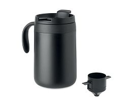 Mug double paroi filtre à café