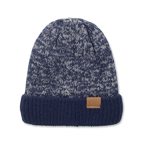  Bonnet tricoté avec revers