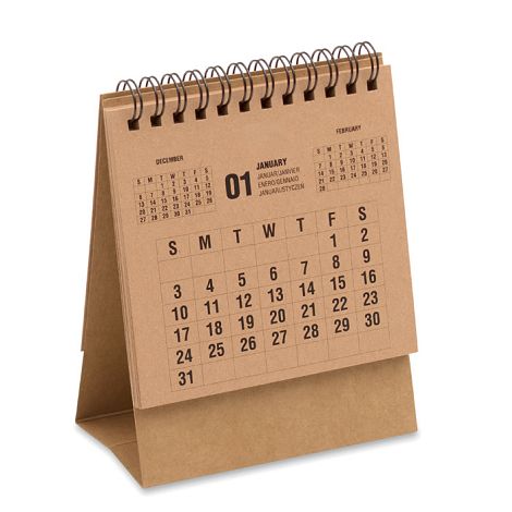  Calendrier de bureau de 4 ans