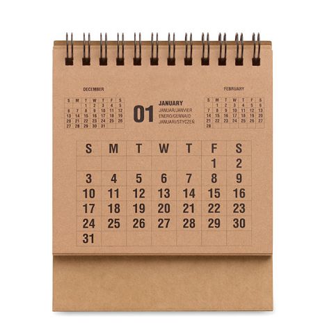  Calendrier de bureau de 4 ans