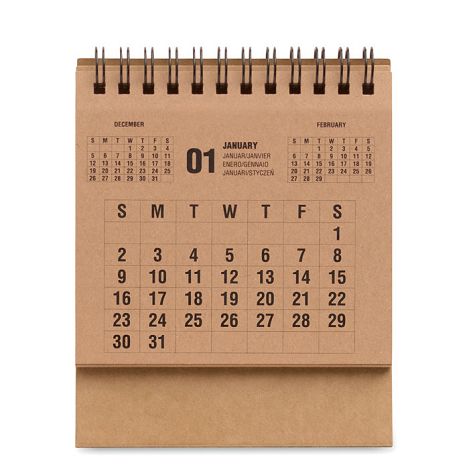  Calendrier de bureau de 4 ans