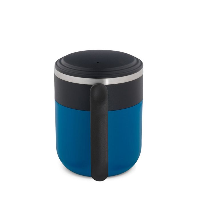  Mug de voyage avec paroi intérieure en acier inoxydable et finiti