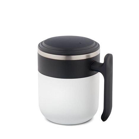  Mug de voyage avec paroi intérieure en acier inoxydable et finiti