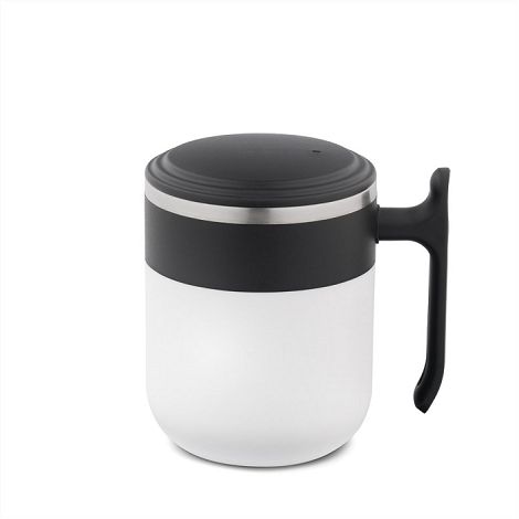  Mug de voyage avec paroi intérieure en acier inoxydable et finiti