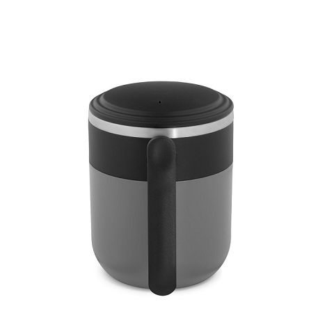  Mug de voyage avec paroi intérieure en acier inoxydable et finiti